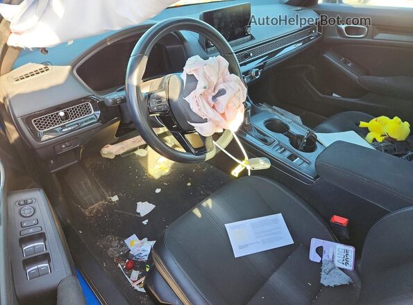 19XFL2H86SE006404 2025 HONDA CIVIC Blue Vista del salpicadero