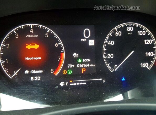 19XFL2H86SE016074 2025 HONDA CIVIC White Вид щитка приладів