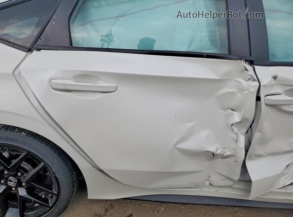 19XFL2H86SE016074 2025 HONDA CIVIC White Вид задніх сидінь