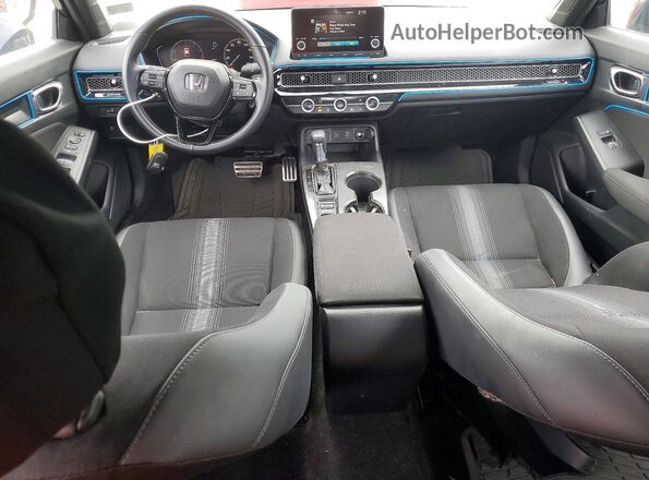 19XFL2H86SE017709 2025 HONDA CIVIC Blue Vista del salpicadero