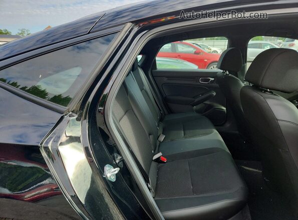 19XFL2H86SE032226 2025 HONDA CIVIC Black Vista de los asientos traseros