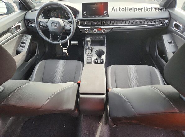 19XFL2H86SE032226 2025 HONDA CIVIC Black Vista del salpicadero