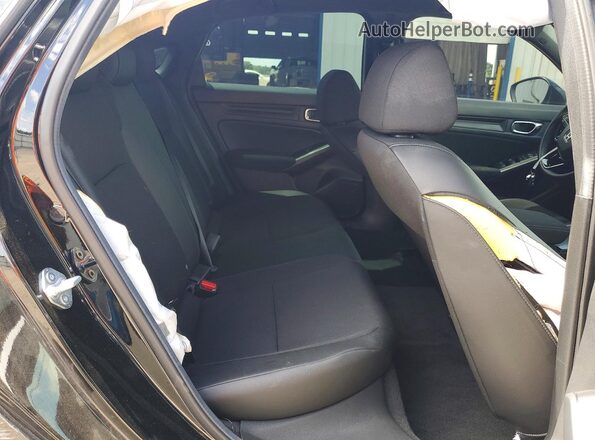 19XFL2H87SE007478 2025 HONDA CIVIC Black Rear seats view