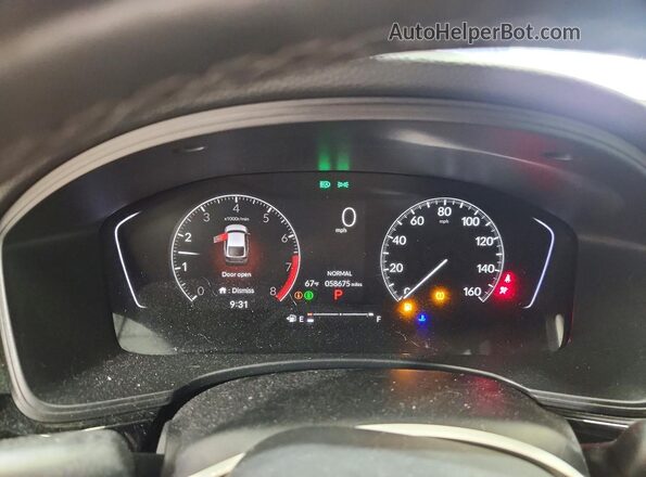 19XFL2H87SE018741 2025 HONDA CIVIC Белый Вид щитка приборов