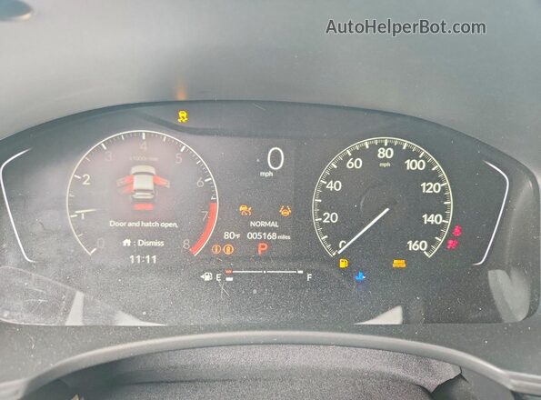 19XFL2H87TE017638 2026 HONDA CIVIC Black Widok zestawu wskaźników