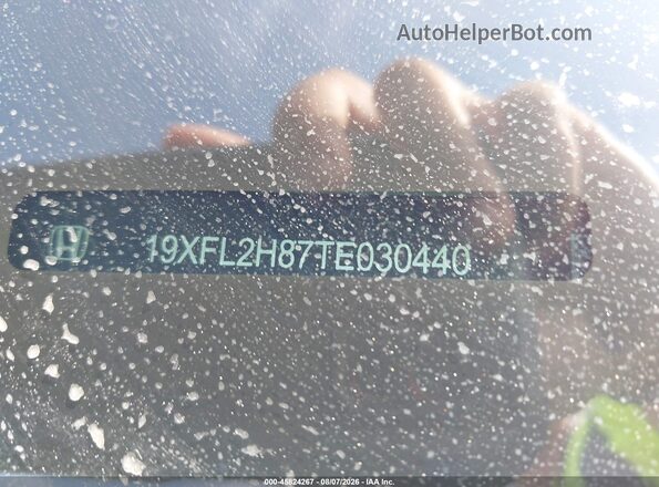 19XFL2H87TE030440 2026 HONDA CIVIC Gray Engine compartment view