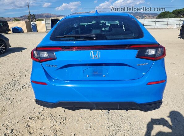 19XFL2H88NE009079 2022 HONDA CIVIC Blue Հետևի տեսք