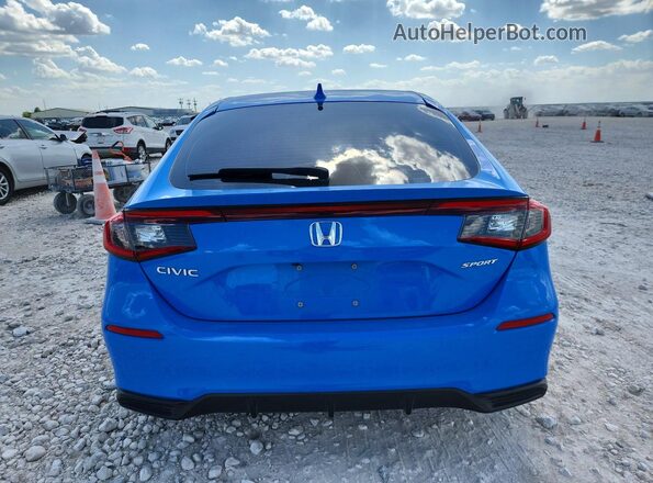 19XFL2H88RE033209 2024 HONDA CIVIC Blue უკანა ხედი