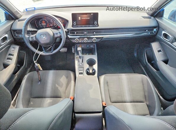 19XFL2H88RE033209 2024 HONDA CIVIC Blue წინა პანელის ხედი