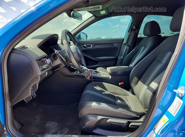19XFL2H88RE033209 2024 HONDA CIVIC Blue წინა სალონის ხედი