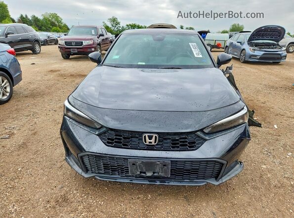 19XFL2H88SE001608 2025 HONDA CIVIC Black წინა ხედი
