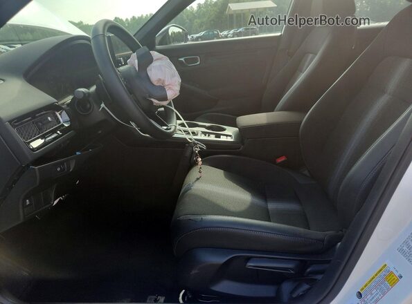19XFL2H88SE033636 2025 HONDA CIVIC White წინა სალონის ხედი