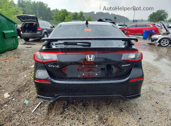 19XFL2H89NE006501 2022 HONDA CIVIC Black Rear view