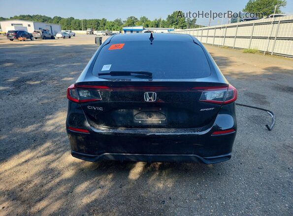19XFL2H89PE009658 2023 HONDA CIVIC Black Вид ззаду