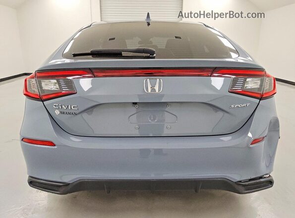 19XFL2H8XNE023629 2022 HONDA CIVIC Gray Widok z tyłu