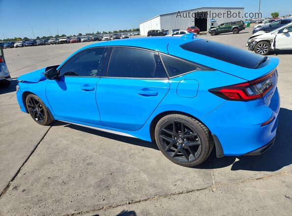 19XFL2H8XNE024392 2022 HONDA CIVIC Blue Rear left