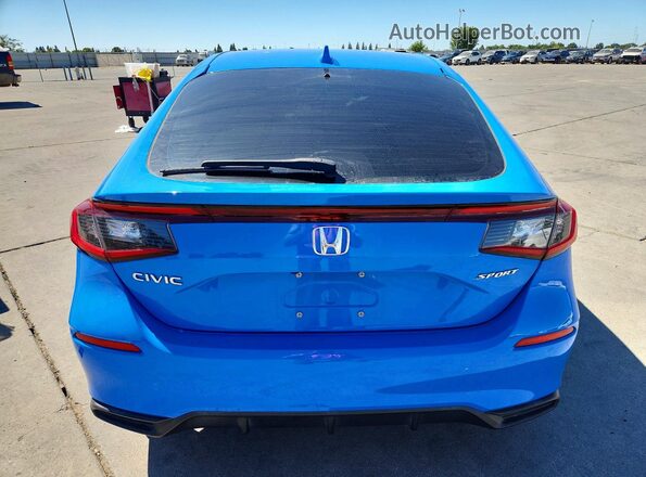 19XFL2H8XNE024392 2022 HONDA CIVIC Blue Rear view