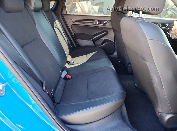 19XFL2H8XNE024392 2022 HONDA CIVIC Blue Rear seats view