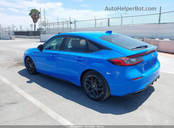 19XFL2H8XRE035978 2024 HONDA CIVIC Blue Rear left