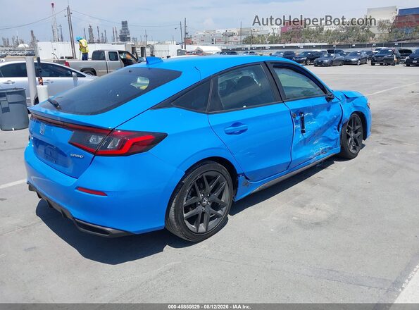 19XFL2H8XRE035978 2024 HONDA CIVIC Blue Rear right