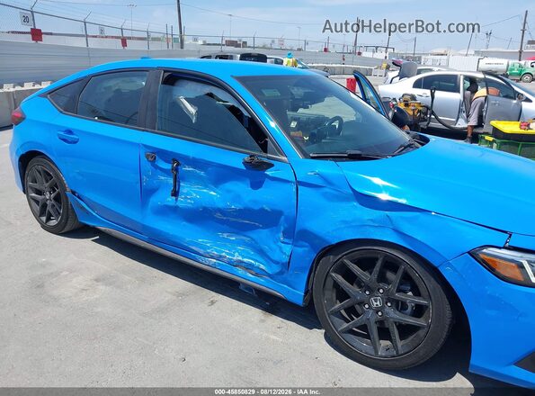 19XFL2H8XRE035978 2024 HONDA CIVIC Blue Front view