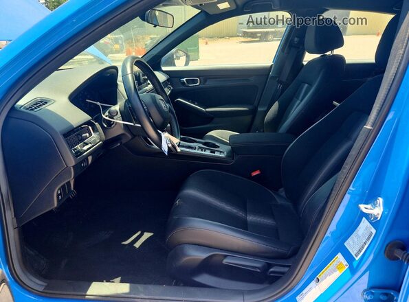 19XFL2H8XRE042185 2024 HONDA CIVIC Blue წინა სალონის ხედი