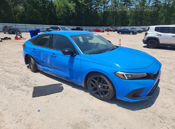 19XFL2H8XRE042185 2024 HONDA CIVIC Blue წინა მარჯვენა