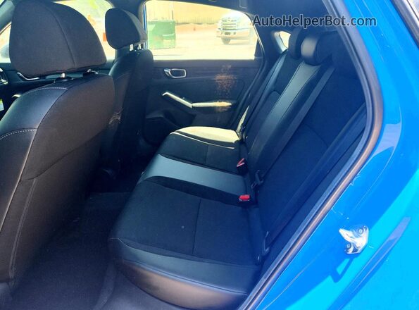 19XFL2H8XRE042185 2024 HONDA CIVIC Blue უკანა სავარძლების ხედი