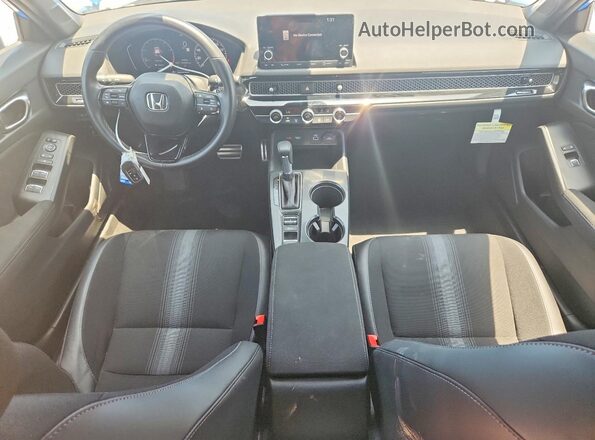 19XFL2H8XRE042185 2024 HONDA CIVIC Blue წინა პანელის ხედი