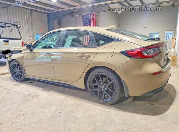 19XFL2H8XSE008060 2025 HONDA CIVIC Желто-коричневый Задняя левая четверть