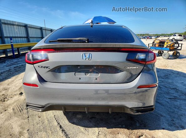 19XFL2H8XSE012335 2025 HONDA CIVIC Gray Widok z tyłu
