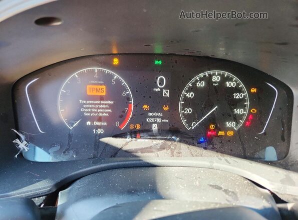 19XFL2H8XSE012335 2025 HONDA CIVIC Gray Widok zestawu wskaźników