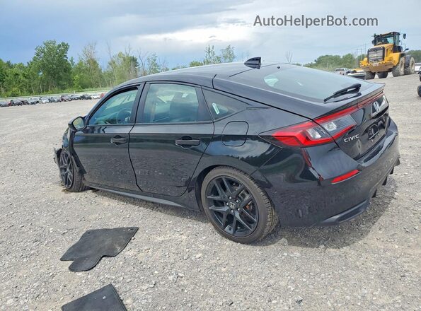 19XFL2H8XSE035842 2025 HONDA CIVIC Black უკანა მარცხენა