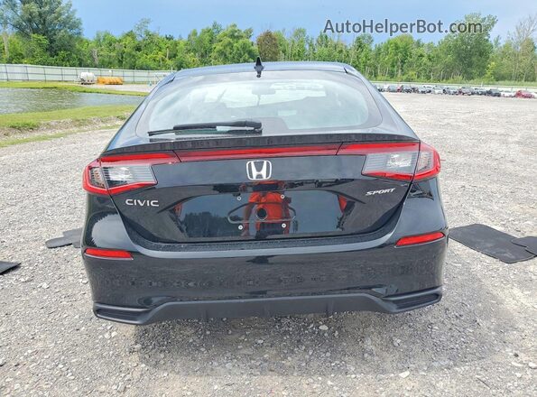 19XFL2H8XSE035842 2025 HONDA CIVIC Black უკანა ხედი
