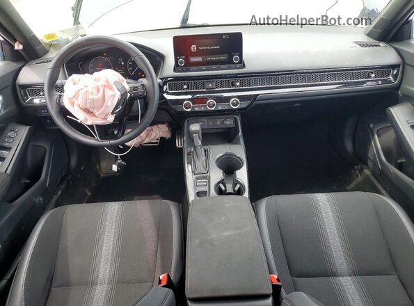 19XFL2H8XSE035842 2025 HONDA CIVIC Black წინა პანელის ხედი