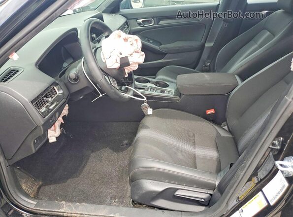 19XFL2H8XSE035842 2025 HONDA CIVIC Black წინა სალონის ხედი