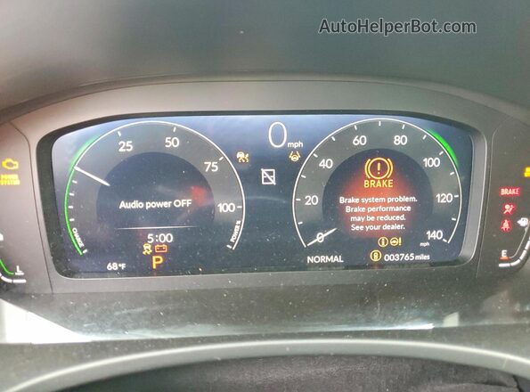 19XFL4H93TE000758 2026 HONDA CIVIC Black Instrument cluster view