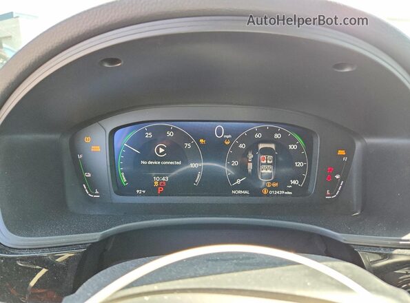 19XFL4H98SE014072 2025 HONDA CIVIC Белый Вид щитка приборов