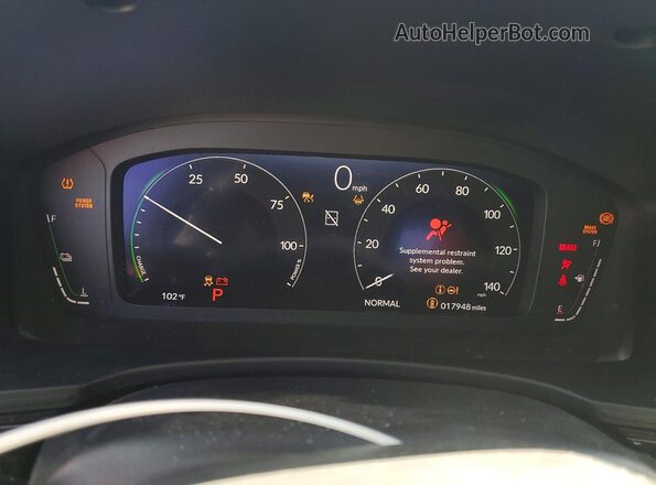 19XFL4H9XSE006247 2025 HONDA CIVIC Gray Widok zestawu wskaźników