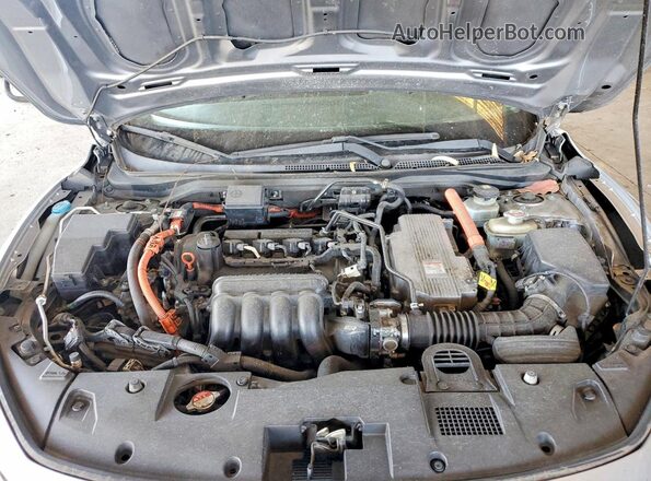 19XZE4F18KE007207 2019 HONDA INSIGHT Gray Widok wnętrza z tyłu