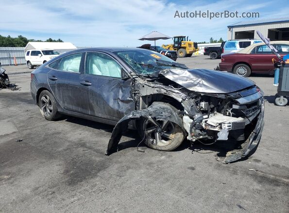 19XZE4F52KE018867 2019 HONDA INSIGHT Gray წინა მარჯვენა