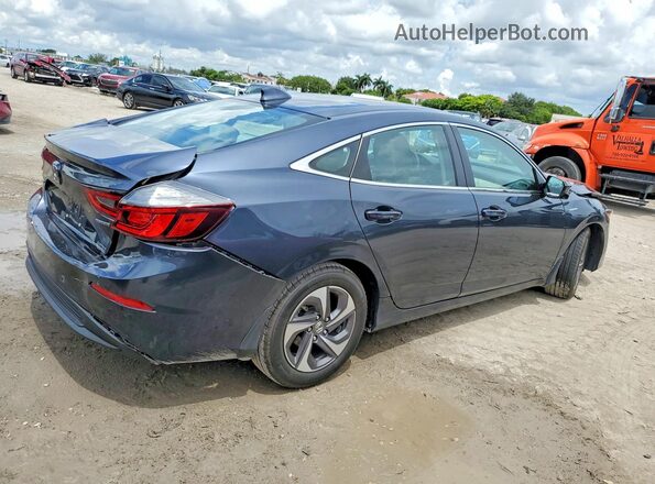19XZE4F52KE021591 2019 HONDA INSIGHT Blue უკანა მარჯვენა