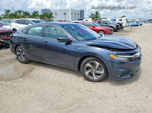 19XZE4F52KE021591 2019 HONDA INSIGHT Blue წინა მარჯვენა