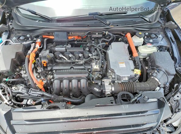 19XZE4F52KE021591 2019 HONDA INSIGHT Blue უკანა სალონის ხედი