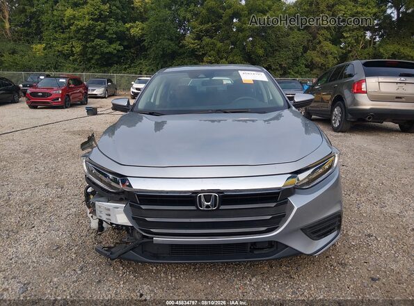 19XZE4F52LE006056 2020 HONDA INSIGHT Gray Widok wnętrza z tyłu