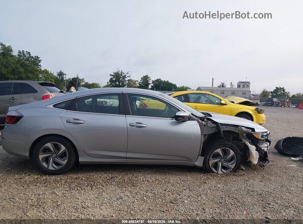 19XZE4F52LE006056 2020 HONDA INSIGHT Gray Widok wnętrza 360 stopni