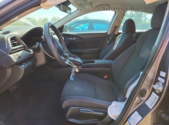 19XZE4F52ME010612 2021 HONDA INSIGHT Серый Вид салона спереди
