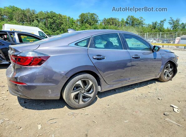 19XZE4F52ME010612 2021 HONDA INSIGHT Серый Задняя правая четверть