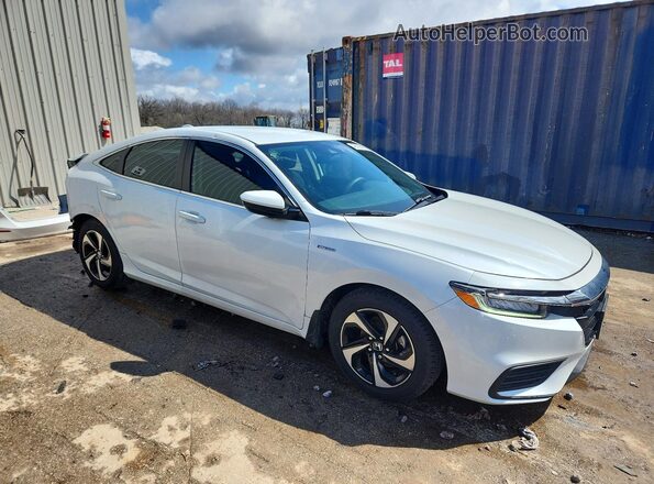 19XZE4F52NE007369 2022 HONDA INSIGHT White Передня права чверть