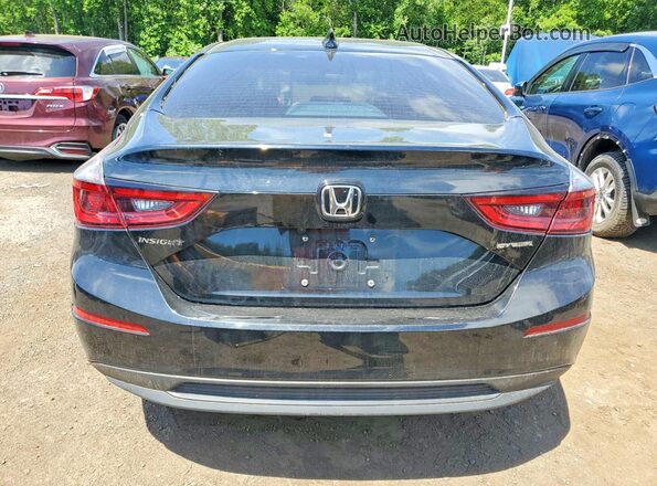 19XZE4F52NE013723 2022 HONDA INSIGHT Black Widok z tyłu